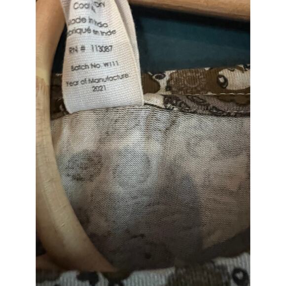 NWT Kate Quinn Fennel Firebird Long Sleeve Boxy Tee Tshirt Bamboo Size 9/10 - Picture 3 of 4